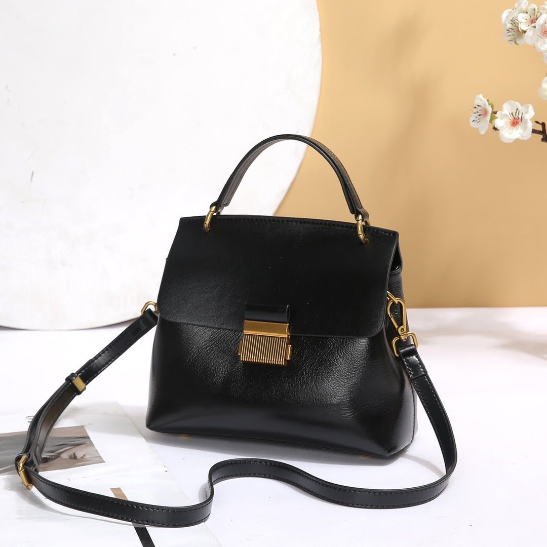Badi Leather Sac Femme en cuir pleine fleur, grand volume, cabas et bandoulière! - IVOIRART.COM