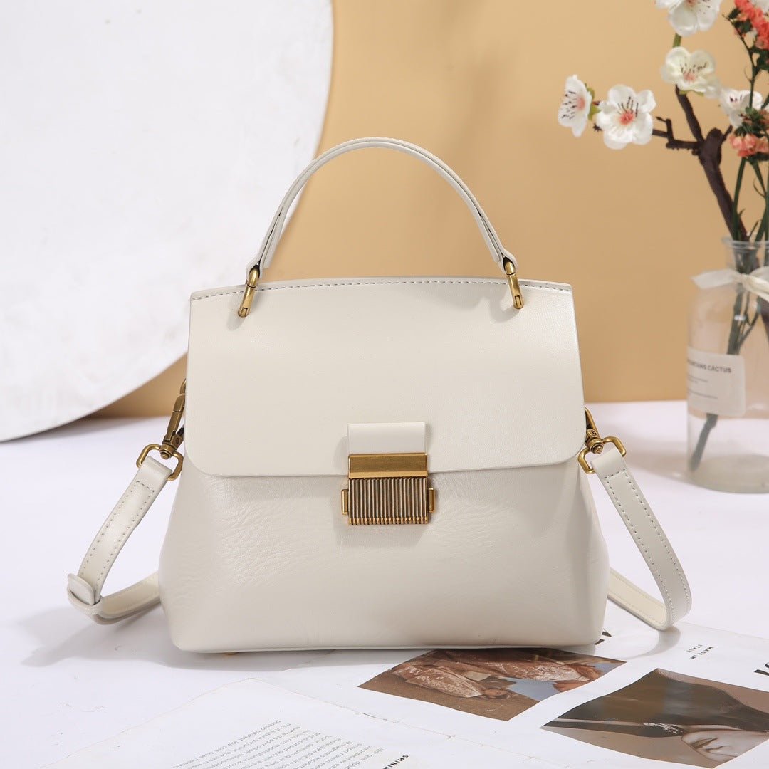 Badi Leather Sac Femme en cuir pleine fleur, grand volume, cabas et bandoulière! - IVOIRART.COM