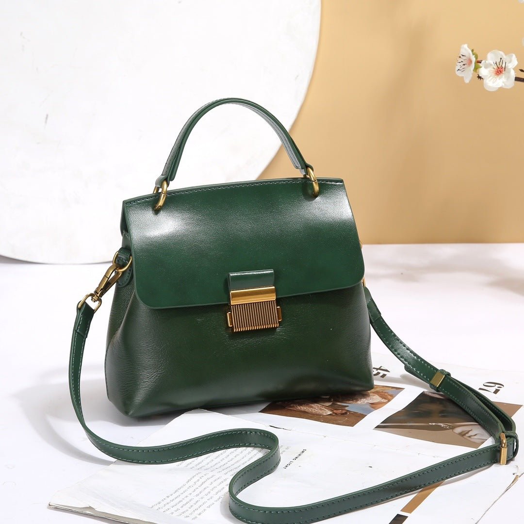 Badi Leather Sac Femme en cuir pleine fleur, grand volume, cabas et bandoulière! - IVOIRART.COM
