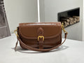 Badi Sac Saddle en Cuir Vachette Grain Supérieur 2026 — Crossbody Urbain MiniBag - IVOIRART.COM