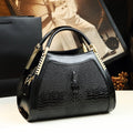 Bag Ladies Mother Bag Sac bandoulière messenger grand format motif croco élégant - IVOIRART.COM