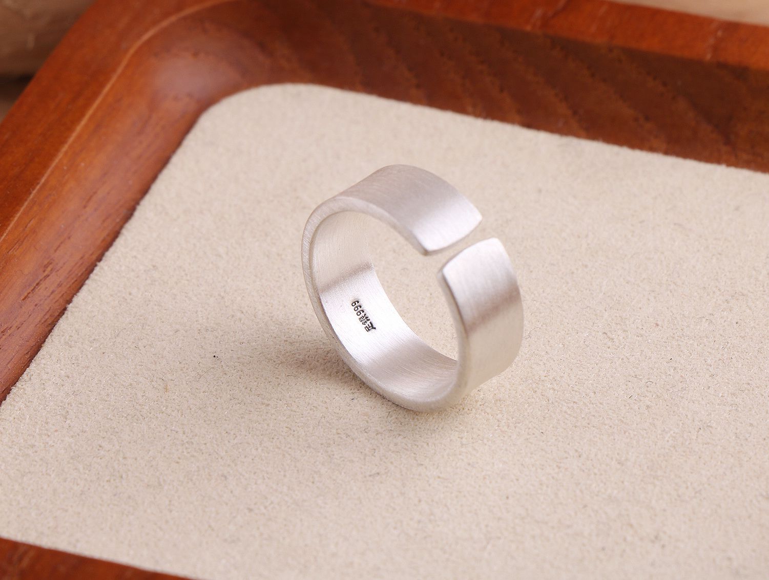 Bague Cloisonné en Argent Fin S999 avec Motif Feuille Original, Email Ajustable pour Femme - IVOIRART.COM
