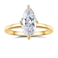 Bague décontractée pour femme la plus vendue, moissanite éclatante - IVOIRART.COM