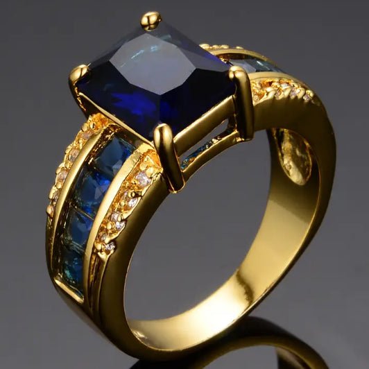 Bague en cuivre plaqué palladium blanc K+, parfaite pour la natation, élégance et confort - IVOIRART.COM