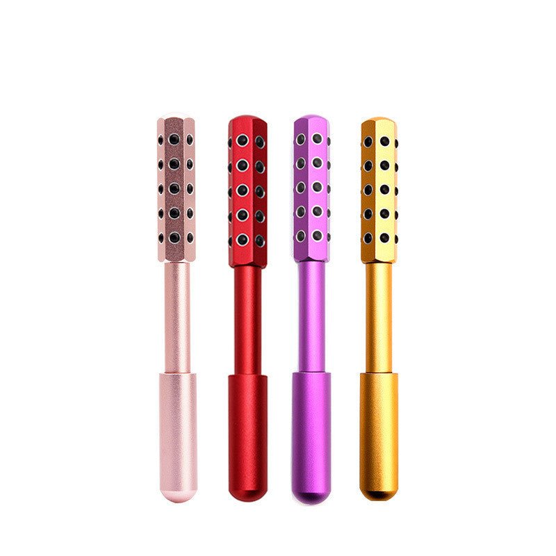 Baguette de Beauté Germanium 30 Pierres Roller Visage Anti - Rides Massage - IVOIRART.COM