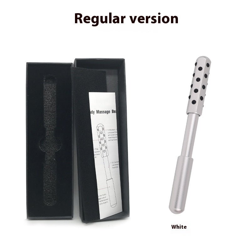 Baguette de Beauté Germanium 30 Pierres Roller Visage Anti-Rides Massage - IVOIRART.COM