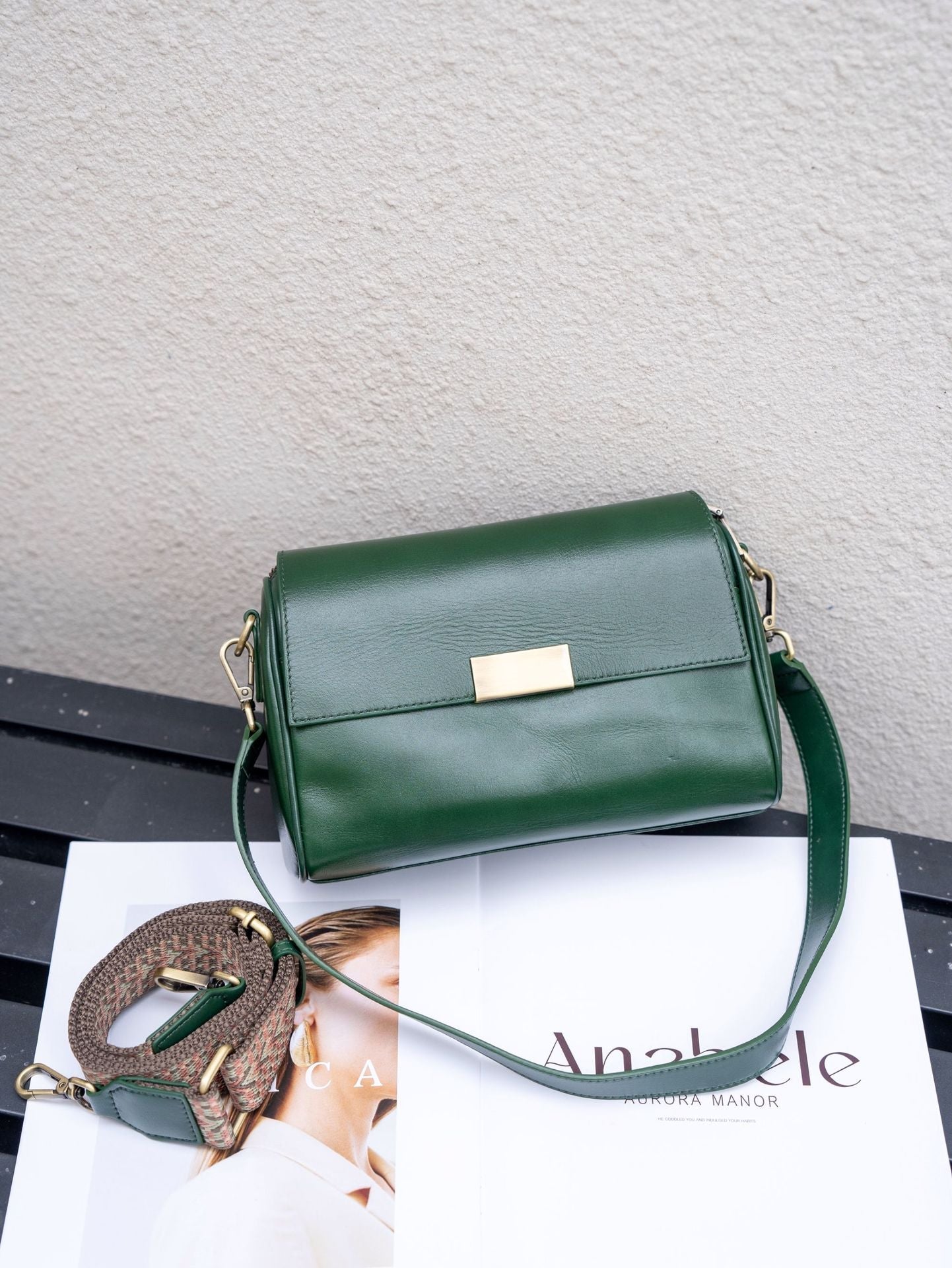 Baidi Leather Sac Femme 2025 Cuir Véritable Top-Grain Crossbody Sac Élégant Chic - IVOIRART.COM