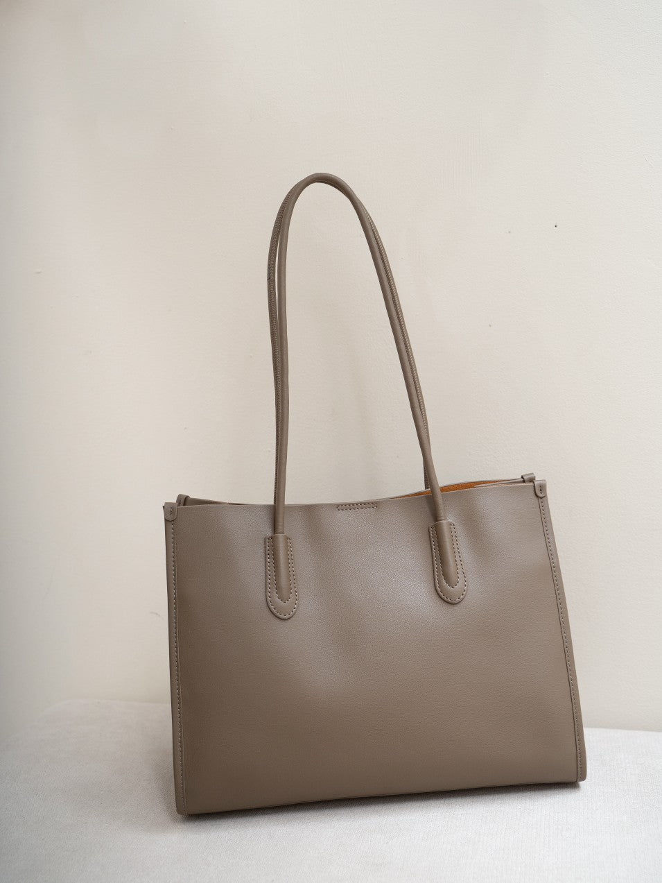 Baidii Sac en Cuir Femme 2025 - Cabas grand format en cuir de vachette zippé pro - IVOIRART.COM
