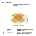 Bamboo Woven Bamboo Lamp Creative Decorative Chandelier - IVOIRART.COM