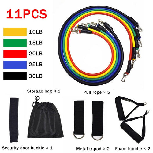 Bande de Résistance Élastique Fitness Rally - Ensemble Complet et Durable - IVOIRART.COM