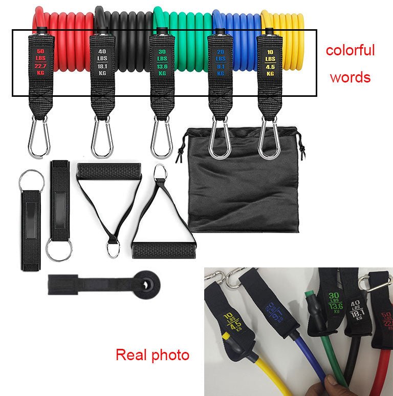 Bande de Résistance Élastique Fitness Rally - Ensemble Complet et Durable - IVOIRART.COM