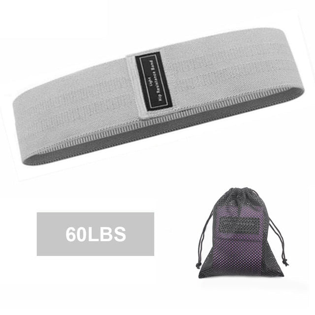 Bande de résistance tressée élastique pour yoga, squats et entraînement fitness - IVOIRART.COM
