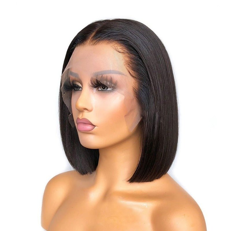 Bandeau en Dentelle Réelle en Cheveux Humains et Soie, Naturel et Élégant - IVOIRART.COM