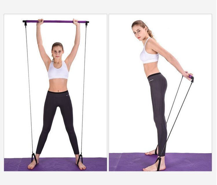 Bandes élastiques de résistance pour yoga et crossfit, corde d'exercice portable - IVOIRART.COM