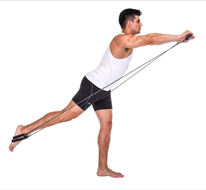Bandes élastiques de résistance pour yoga et crossfit, corde d'exercice portable - IVOIRART.COM