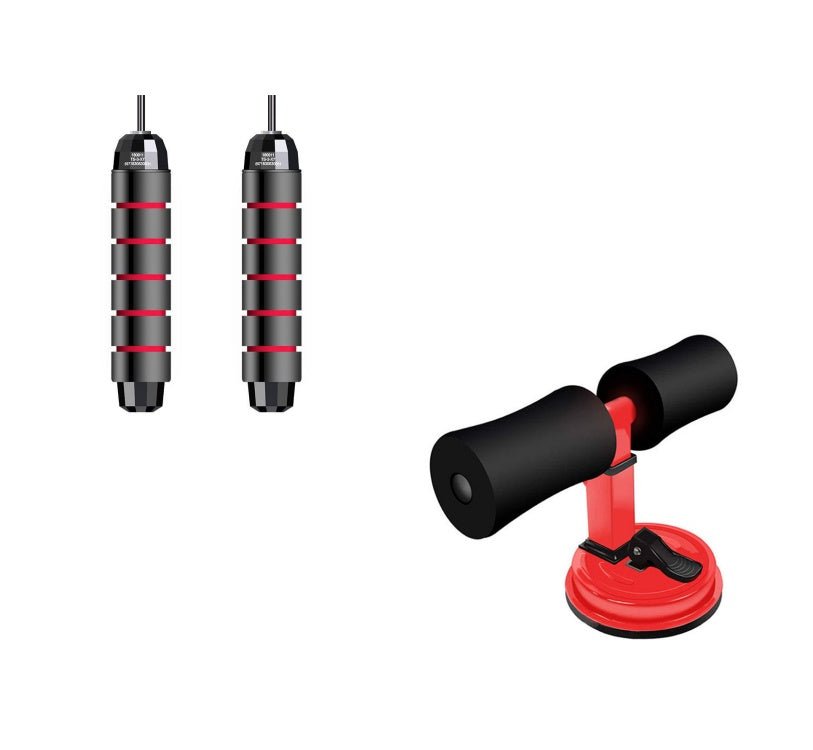 Barre d'Appui pour Redressements Assis Compacte avec Ressort en Acier Durable - IVOIRART.COM
