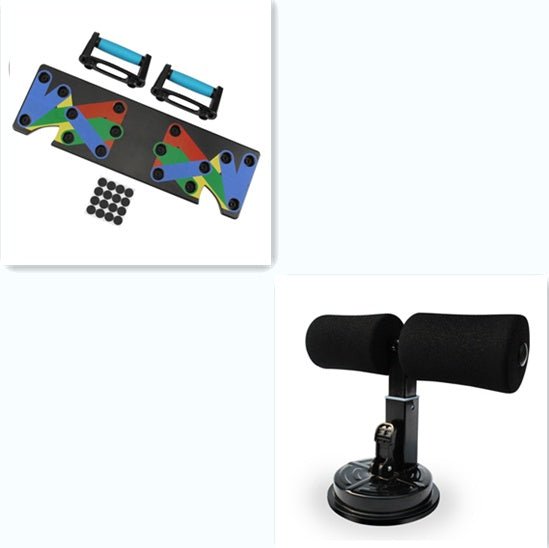 Barre d'Appui pour Redressements Assis Compacte avec Ressort en Acier Durable - IVOIRART.COM