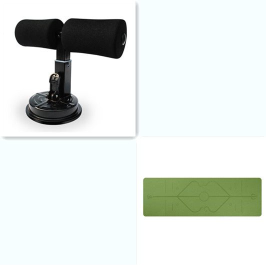 Barre d'Appui pour Redressements Assis Compacte avec Ressort en Acier Durable - IVOIRART.COM