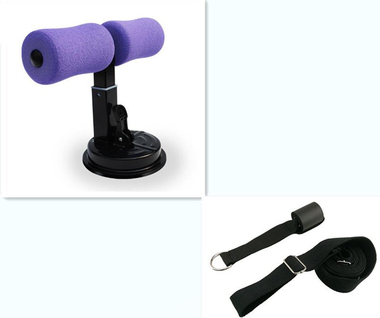 Barre d'Appui pour Redressements Assis Compacte avec Ressort en Acier Durable - IVOIRART.COM