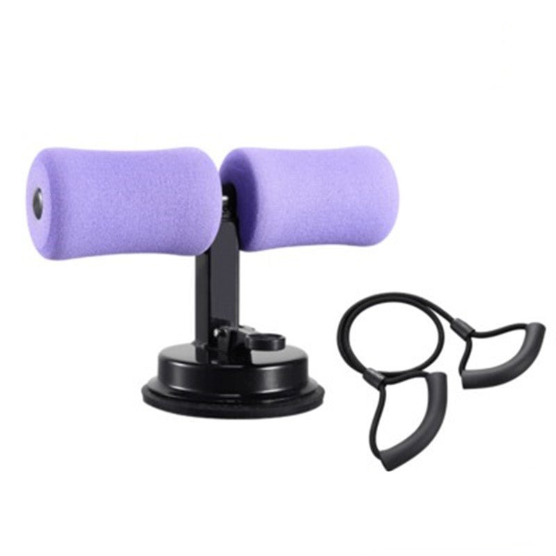Barre d'Appui pour Redressements Assis Compacte avec Ressort en Acier Durable - IVOIRART.COM