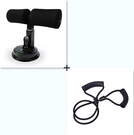 Barre d'Appui pour Redressements Assis Compacte avec Ressort en Acier Durable - IVOIRART.COM