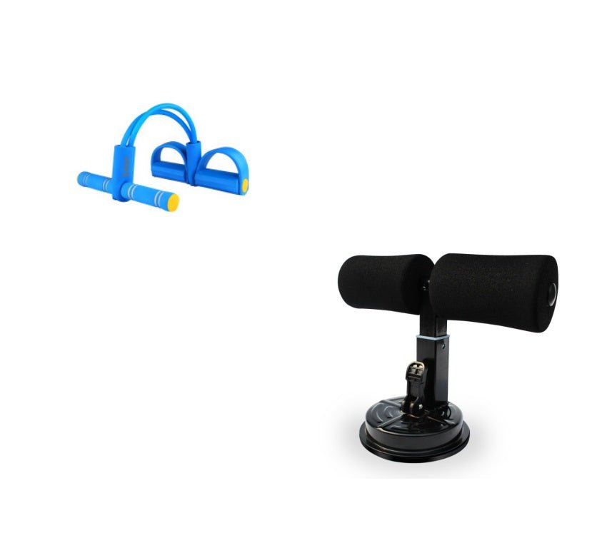 Barre d'Appui pour Redressements Assis Compacte avec Ressort en Acier Durable - IVOIRART.COM