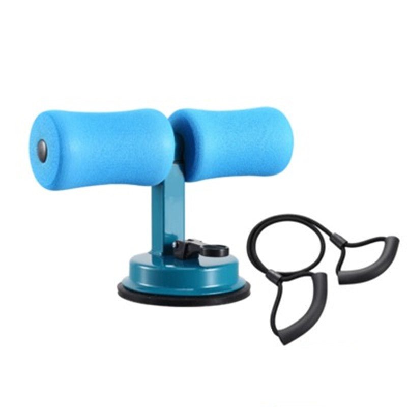 Barre d'Appui pour Redressements Assis Compacte avec Ressort en Acier Durable - IVOIRART.COM