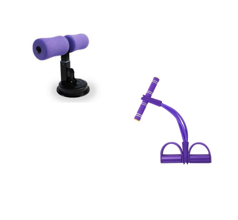 Barre d'Appui pour Redressements Assis Compacte avec Ressort en Acier Durable - IVOIRART.COM