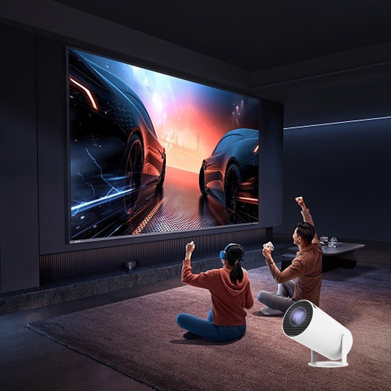 Barrel X10 PLUS Portable Home Smart Wall Projection Game Machine HD Projector - IVOIRART.COM