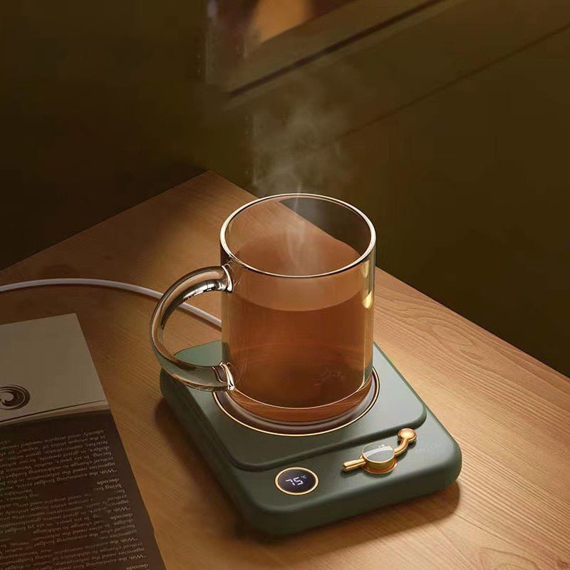Base Isolante Chauffante pour Lait avec Affichage Numérique de Bureau - IVOIRART.COM