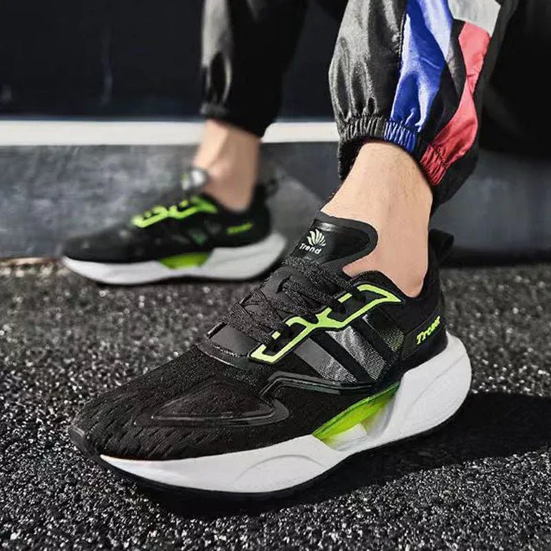 Baskets Fly - knit pour homme, maille respirante, légères et confortables - IVOIRART.COM