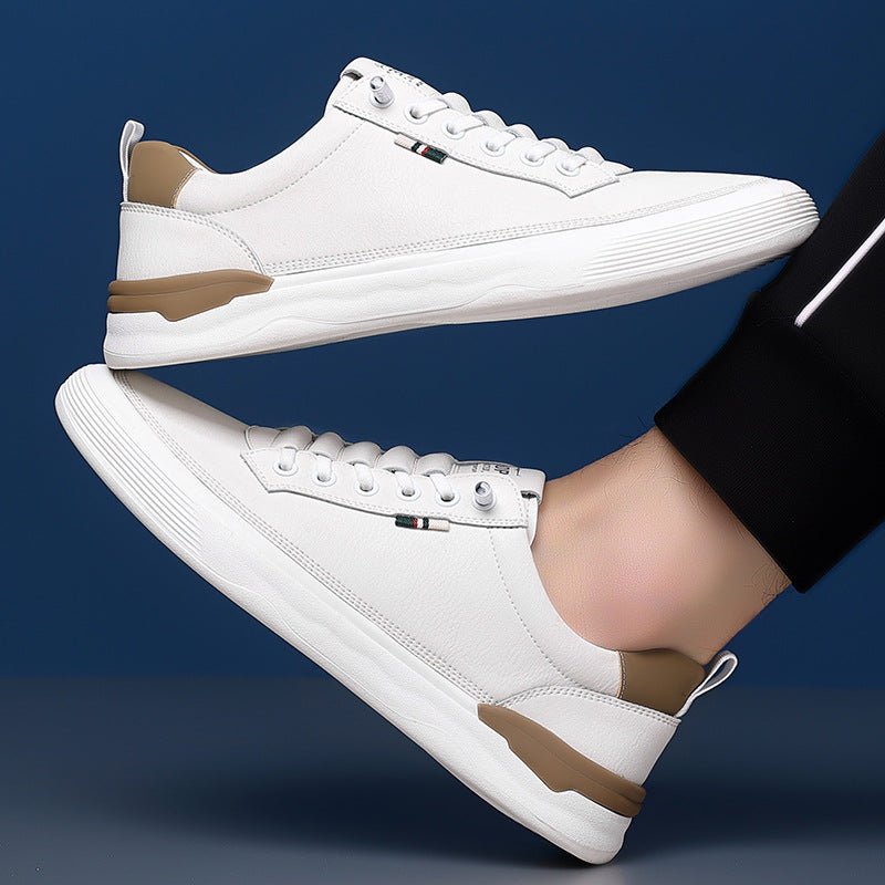 Baskets Homme Respirantes Semelle Souple Slip-on Casual Blanc MilkyWhite Edition - IVOIRART.COM