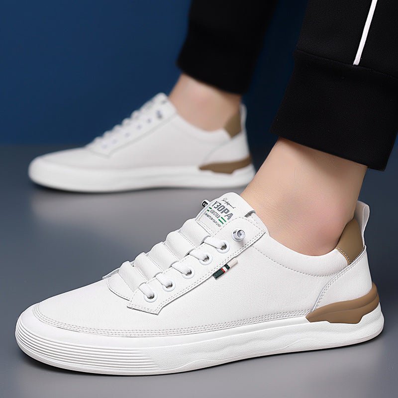 Baskets Homme Respirantes Semelle Souple Slip-on Casual Blanc MilkyWhite Edition - IVOIRART.COM