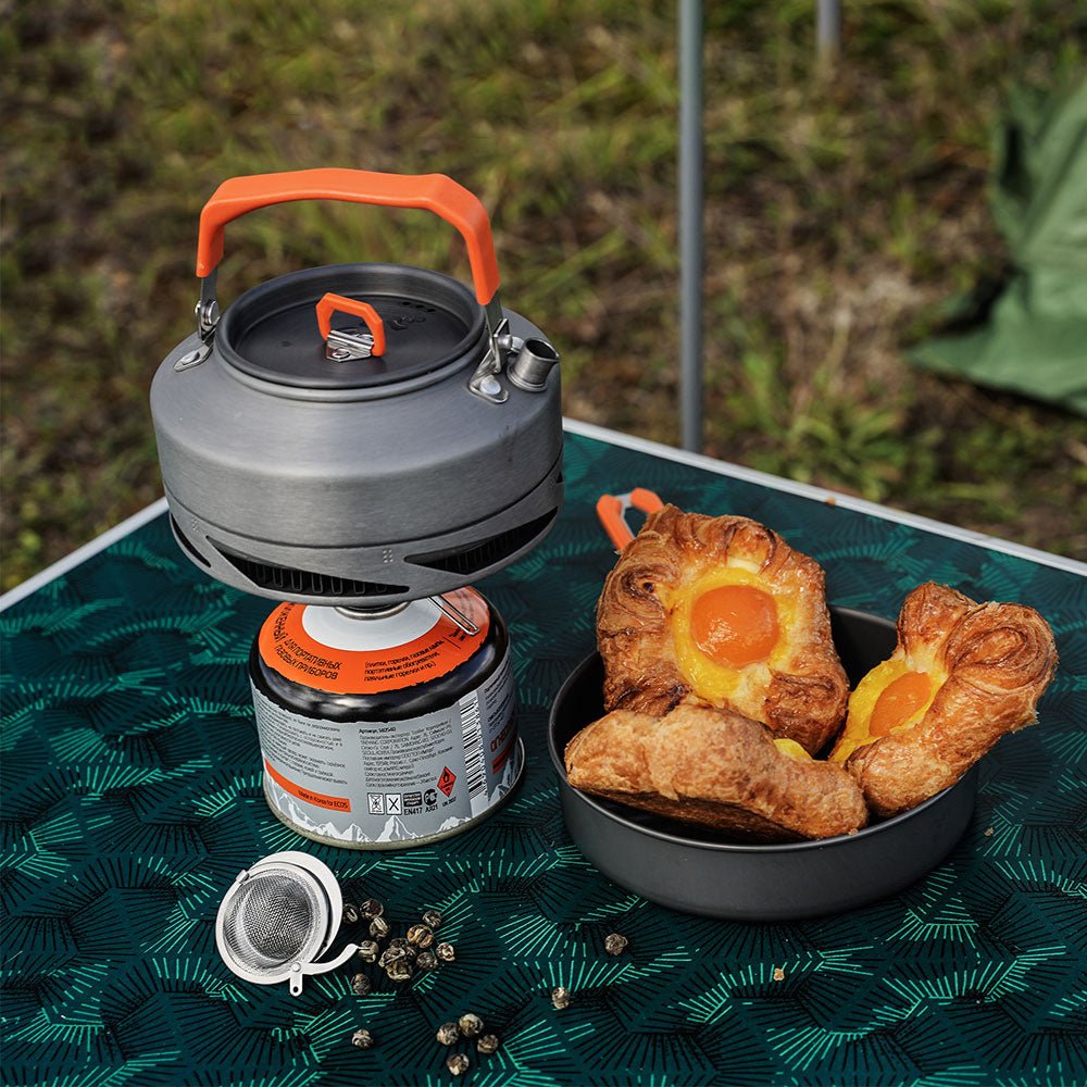 Batterie de cuisine extérieure portable, ustensiles de camping et set de cuisson pique-nique - IVOIRART.COM