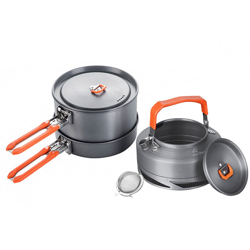 Batterie de cuisine extérieure portable, ustensiles de camping et set de cuisson pique-nique - IVOIRART.COM