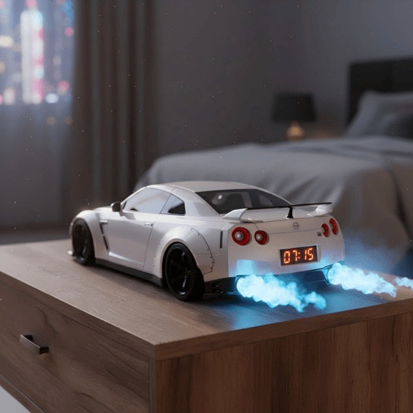 Réveil Supercar avec Effets Réalistes de Moteur et d’Éclairage Innovants