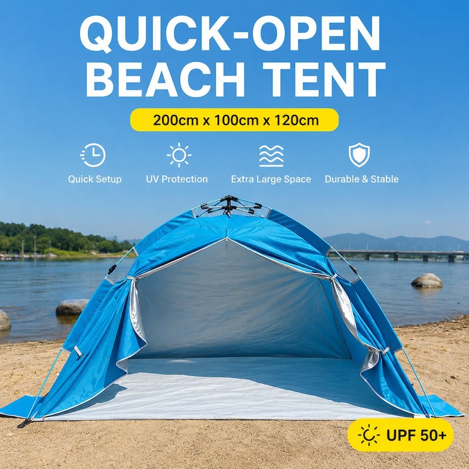 Beach Sun Shelter Tents, Outdoor Tents For Fishing, Camping And Travelling, Portable Fishing Tents, Camping Tents - IVOIRART.COM