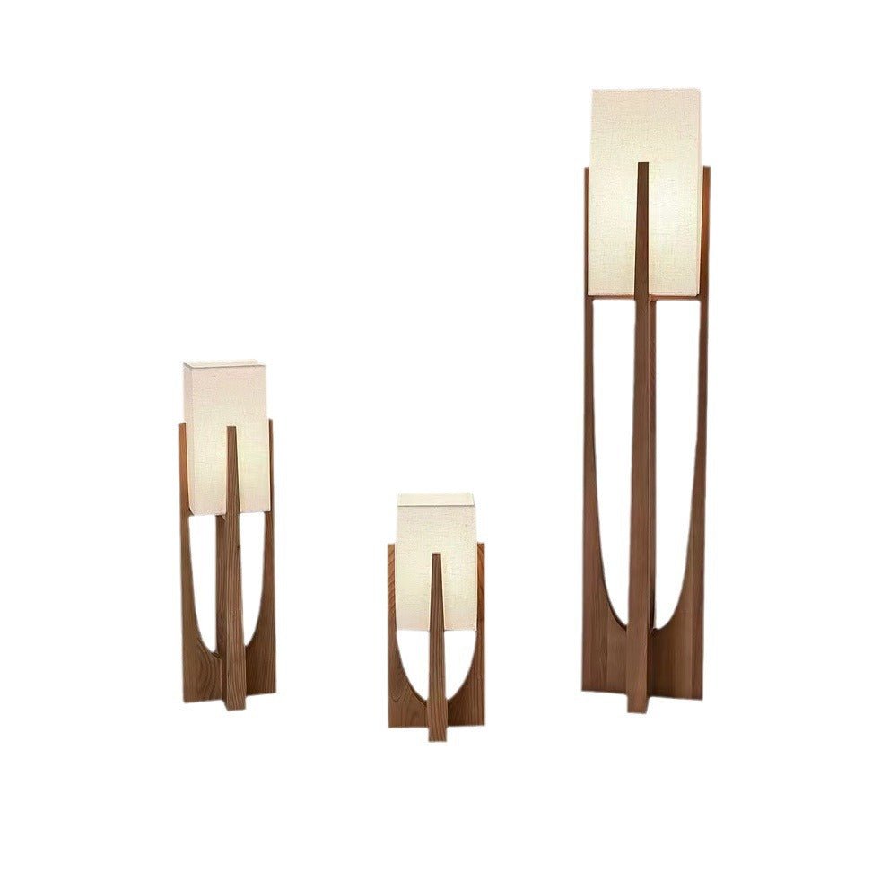 Bedroom Bedside Wooden Decorative Table Lamp - IVOIRART.COM
