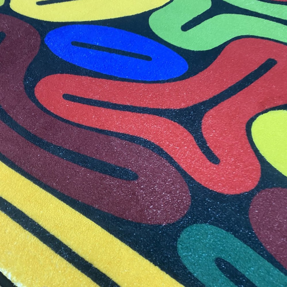 Bedroom Irregular Wool Living Room Carpet - IVOIRART.COM