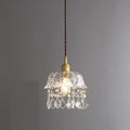Bedside Porch Corridor Renaissance Modern Lamps – Crystal Glass Ceiling Light10W - IVOIRART.COM