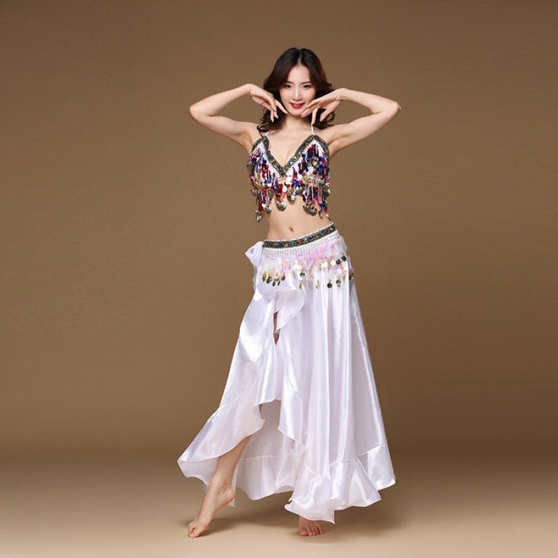 Belly Dance Sexy Performance New Indian Annual Meeting Stage Performance Costume - IVOIRART.COM