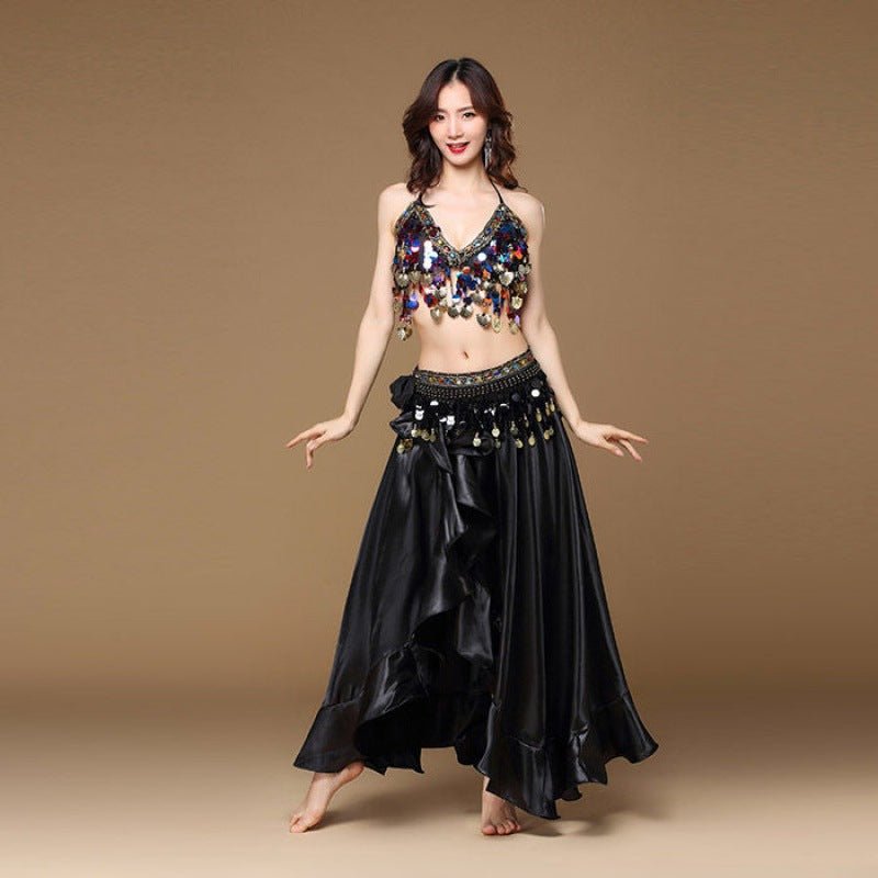 Belly Dance Sexy Performance New Indian Annual Meeting Stage Performance Costume - IVOIRART.COM