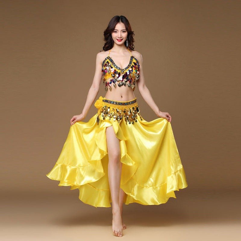 Belly Dance Sexy Performance New Indian Annual Meeting Stage Performance Costume - IVOIRART.COM