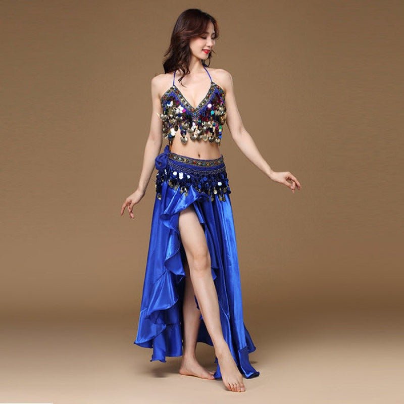 Belly Dance Sexy Performance New Indian Annual Meeting Stage Performance Costume - IVOIRART.COM