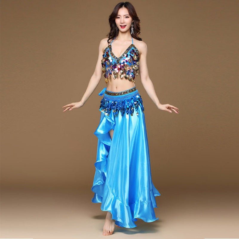 Belly Dance Sexy Performance New Indian Annual Meeting Stage Performance Costume - IVOIRART.COM