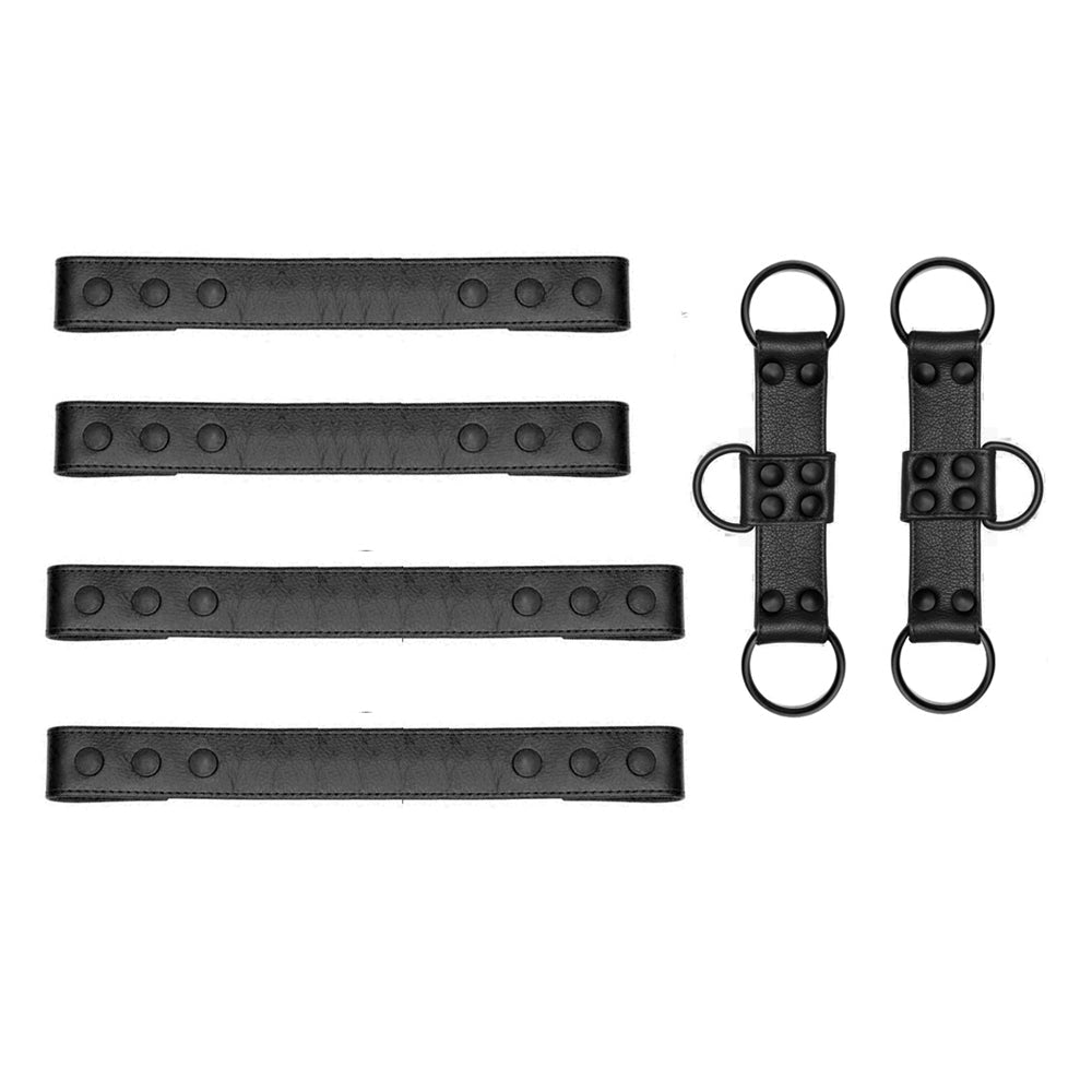 Belt Leather Bondage Strap Leather Chest Strap Show Chest Large Muscle Men - IVOIRART.COM
