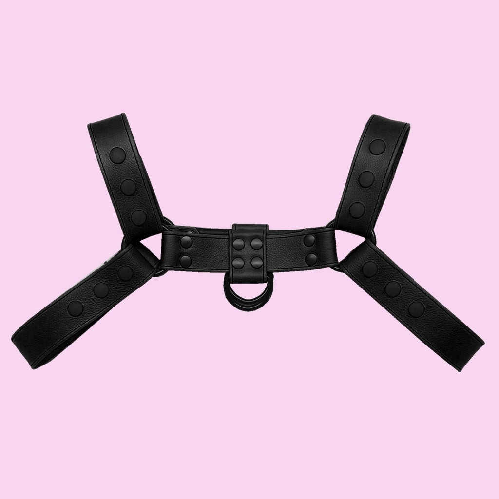 Belt Leather Bondage Strap Leather Chest Strap Show Chest Large Muscle Men - IVOIRART.COM