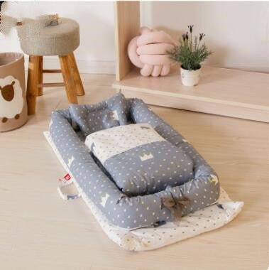 Berceau pliable portable anti-pressions pour nouveau-né, matelas bébé bionique - IVOIRART.COM