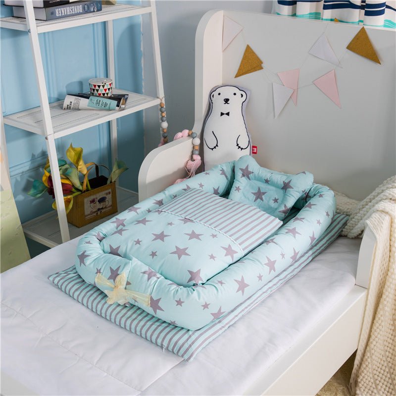 Berceau pliable portable anti-pressions pour nouveau-né, matelas bébé bionique - IVOIRART.COM