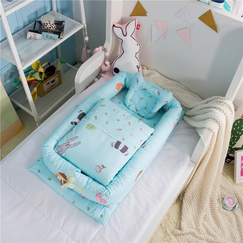 Berceau pliable portable anti-pressions pour nouveau-né, matelas bébé bionique - IVOIRART.COM